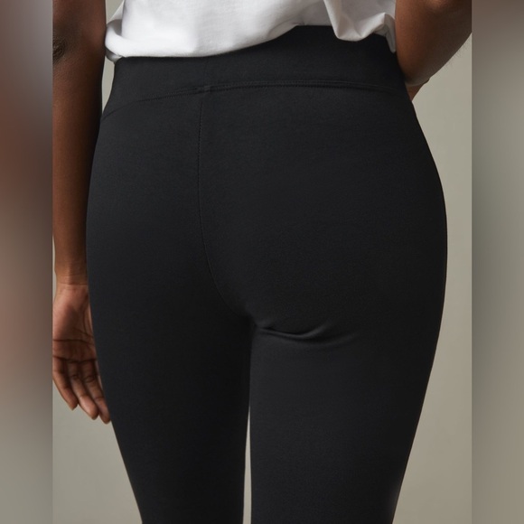 American Giant | Double Knit Ponte Slim Pant Front Pocket in Black Size 16 - Picture 3 of 13